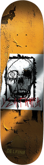 DEATHWISH DELFINO TORN SKATEBOARD DECK-8.25