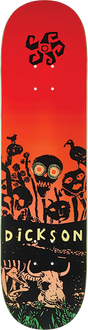 DEATHWISH DICKSON FLOWERS SKATEBOARD DECK 8.25
