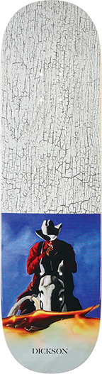 DEATHWISH DICKSON HEARTBREAK SKATEBOARD DECK 8.5