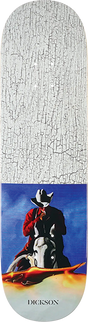 DEATHWISH DICKSON HEARTBREAK SKATEBOARD DECK 8.5