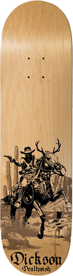 DEATHWISH DICKSON HUNT SKATEBOARD DECK-8.25