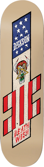 DEATHWISH DICKSON NIGHTMARE CITY SKATEBOARD DECK-8.12