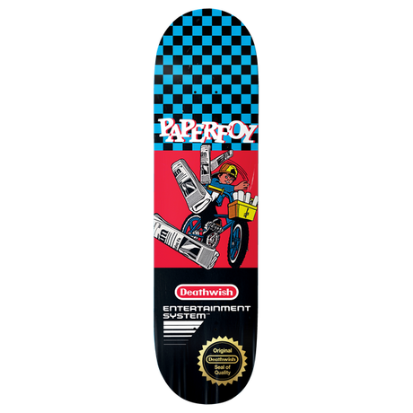 DEATHWISH FOY PAPER FOY SKATEBOARD DECK-8.25