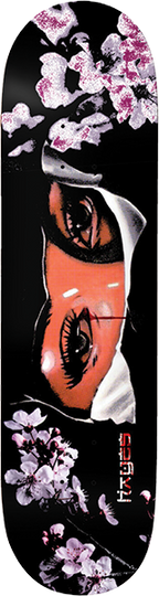 DEATHWISH HAYES BLOSSOM SKATEBOARD DECK-8.47 w/ grip