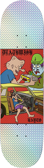 DEATHWISH HAYES PAWN SHOP HAGGLIN SKATEBOARD DECK-8.38