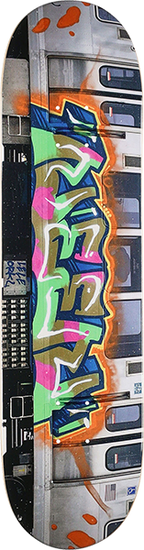 DEATHWISH WILLIAMS L TRAIN SKATEBOARD DECK-8.0