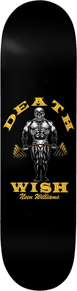 DEATHWISH WILLIAMS NEEN'S GAINS SKATEBOARD DECK-8.25