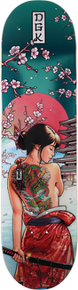 DGK CRIMSON LOTUS SKATEBOARD DECK 8.0