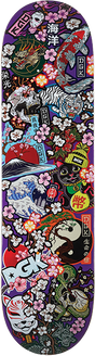 DGK EASTERN SLAPS SKATEBOARD DECK-8.25