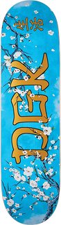 DGK HEAVENS SKATEBOARD DECK-7.8 GOLD INK
