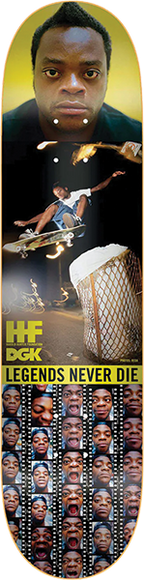 DGK HHF2/REDA SKATEBOARD DECK-8.25