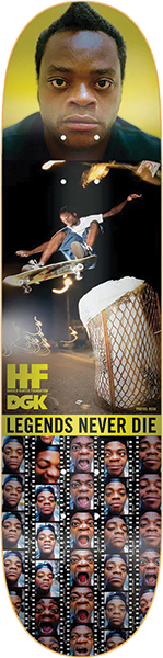 DGK HHF2/REDA SKATEBOARD DECK-8.25