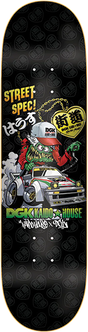 DGK KAIDO HOUSE WIDE OPEN SKATEBOARD DECK-8.06 BLK EMBOSSED