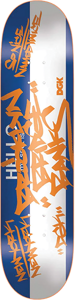 DGK MY SPOT IS BROOKLYN BANKS SKATEBOARD DECK-8.25