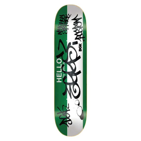 DGK MY SPOT IS EGGS SKATEBOARD DECK-8.06