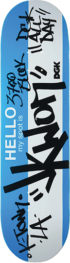 DGK MY SPOT IS JKWON SKATEBOARD DECK-7.9