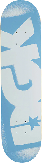 DGK OG LOGO SKATEBOARD DECK-7.75 LIGHT BLUE/WHT