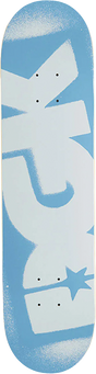 DGK OG LOGO SKATEBOARD DECK-7.75 LIGHT BLUE/WHT