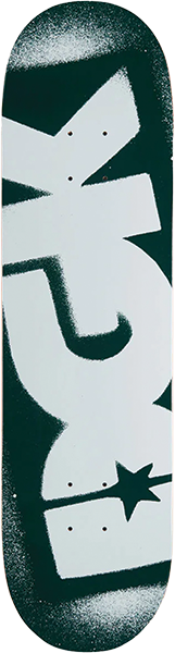 DGK OG LOGO SKATEBOARD DECK-8.25 FOREST GRN/WHT