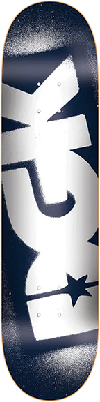 DGK OG LOGO SKATEBOARD DECK-8.38 NAVY/WHITE