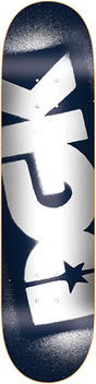 DGK OG LOGO SKATEBOARD DECK-8.38 NAVY/WHITE