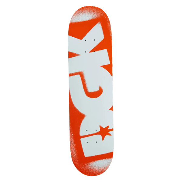 DGK OG LOGO SKATEBOARD DECK-7.9 ORANGE