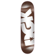 DGK OG LOGO SKATEBOARD DECK-8.75 BROWN