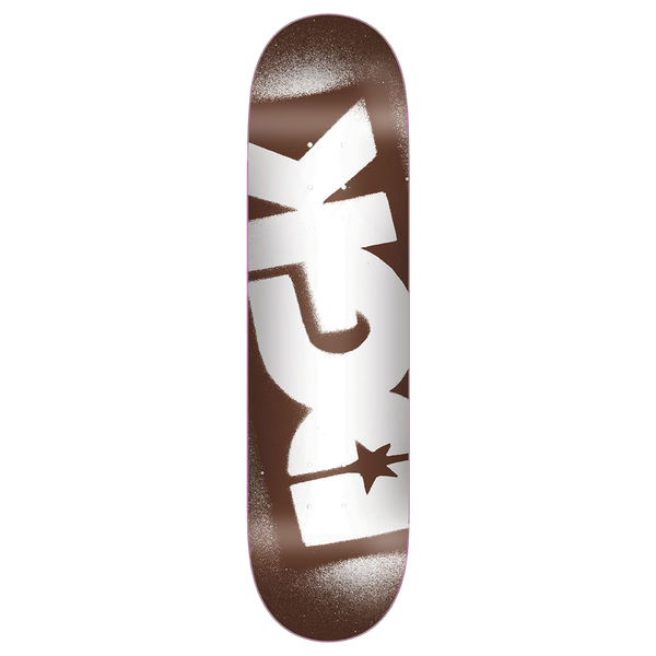 DGK OG LOGO SKATEBOARD DECK-8.75 BROWN
