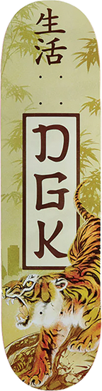 DGK PROTECTOR EMBOSSED SKATEBOARD DECK-8.25