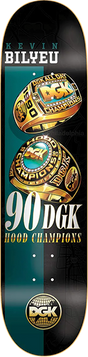 DGK BILYEU BACK 2 BACK SKATEBOARD DECK-8.06