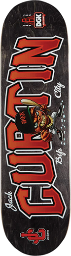 DGK CURTIN BIP CITY SKATEBOARD DECK-8.38