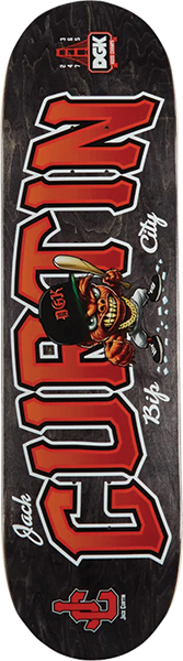 DGK CURTIN BIP CITY SKATEBOARD DECK-8.38