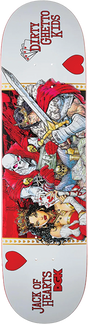 DGK CURTIN JACK OF HEARTS SKATEBOARD DECK-8.25