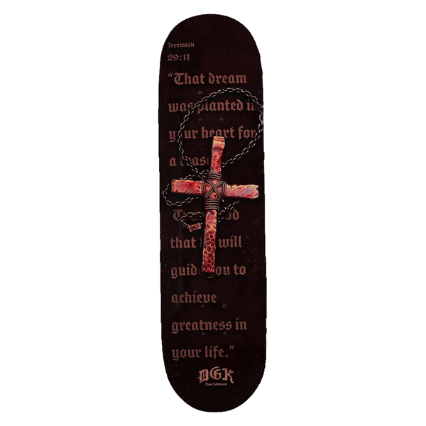 DGK JOHNSON RAPTURE SKATEBOARD DECK-8.25