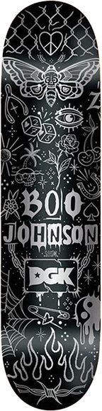 DGK JOHNSON TATTOOS SKATEBOARD DECK 8.25