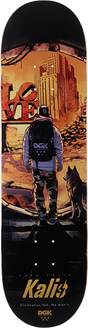 DGK KALIS CIVILIZATION SKATEBOARD DECK 7.8