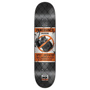 DGK PANEBIANCO LIBERATOR SKATEBOARD DECK-8.06