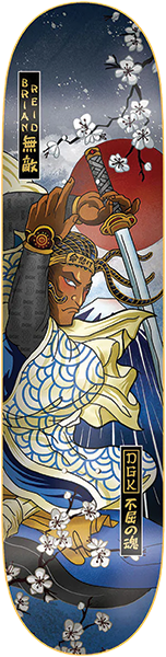 DGK REID FIGHTING SPIRIT SKATEBOARD DECK-8.38