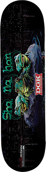 DGK SHANAHAN TRIPLETS SKATEBOARD DECK-7.8