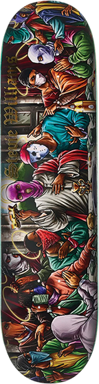 DGK WILLIAMS LAST SUPPER SKATEBOARD DECK-8.06