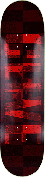 DISORDER DIXON CROSSOVER SKATEBOARD DECK-8.5 RED