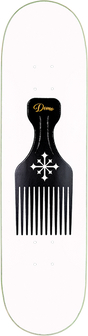 DISORDER WALKER PICK SKATEBOARD DECK-8.0 WHITE
