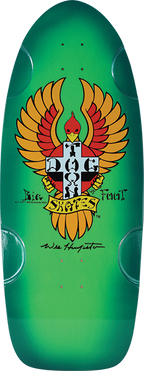 DOGTOWN BIG FOOT 70S CLASSIC DK-11.87X30.7 NEON GRN/BLU