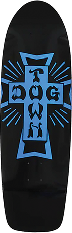 DOGTOWN CROSS LOGO 70S RIDER DK-9x30.5 BLK/METALLIC BLU