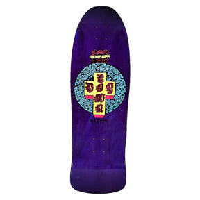 DT RED DOG MID SIZE CRISIS SKATEBOARD DECK-10.25x32 PUR ICE