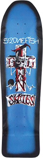 DOGTOWN STONEFISH LB SKATEBOARD DECK-9.5x35.2 BLU/BLK FADE
