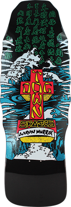 DOGTOWN MURRAY FINGERS 80'S SKATEBOARD DECK10.21x33.91 BLK/ICE PRL