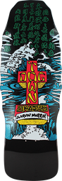 DOGTOWN MURRAY FINGERS 80'S SKATEBOARD DECK10.21x33.91 BLK/ICE PRL