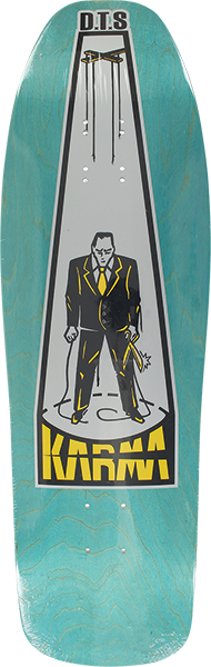 DOGTOWN TSOCHEFF PUPPET SKATEBOARD DECK-9.625x32.37 ASSORTED COLOR