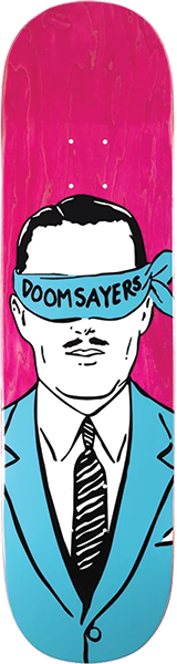 DOOM SAYERS CORPO GUY SKATEBOARD DECK-8.3 ASSORTED COLOR/BLUE